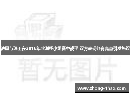 法国与瑞士在2016年欧洲杯小组赛中战平 双方表现各有亮点引发热议